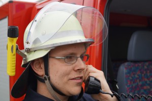 Jugendfeuerwehrwart Robert Riedel